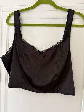 Tunnel Vision Black Lace Bralette - 4XL